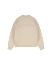 Malelions Women Oversized Knitted Sweater | Sand