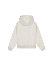 Malelions Women Members Society Zip Hoodie | Grey Melange
