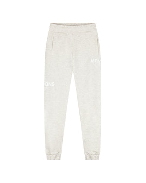 Malelions Women Members Society Sweatpants | Grey Melange