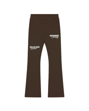 Malelions Women Members Society Flared Sweatpants | Brown