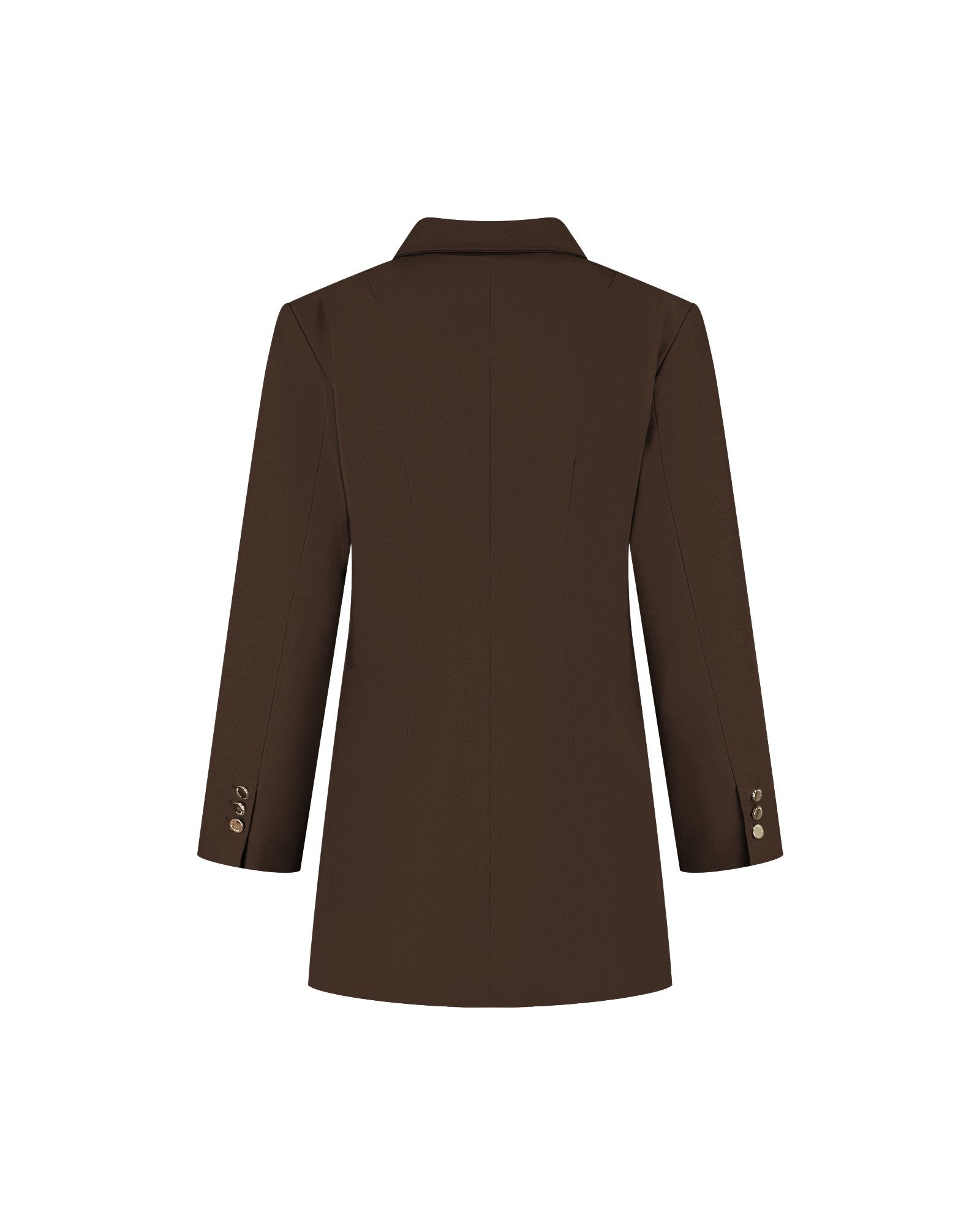 Malelions Women Social Club Blazer Dress | Chocolate