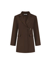 Malelions Women Social Club Blazer Dress | Chocolate