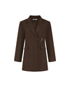  Malelions Women Social Club Blazer Dress | Chocolate