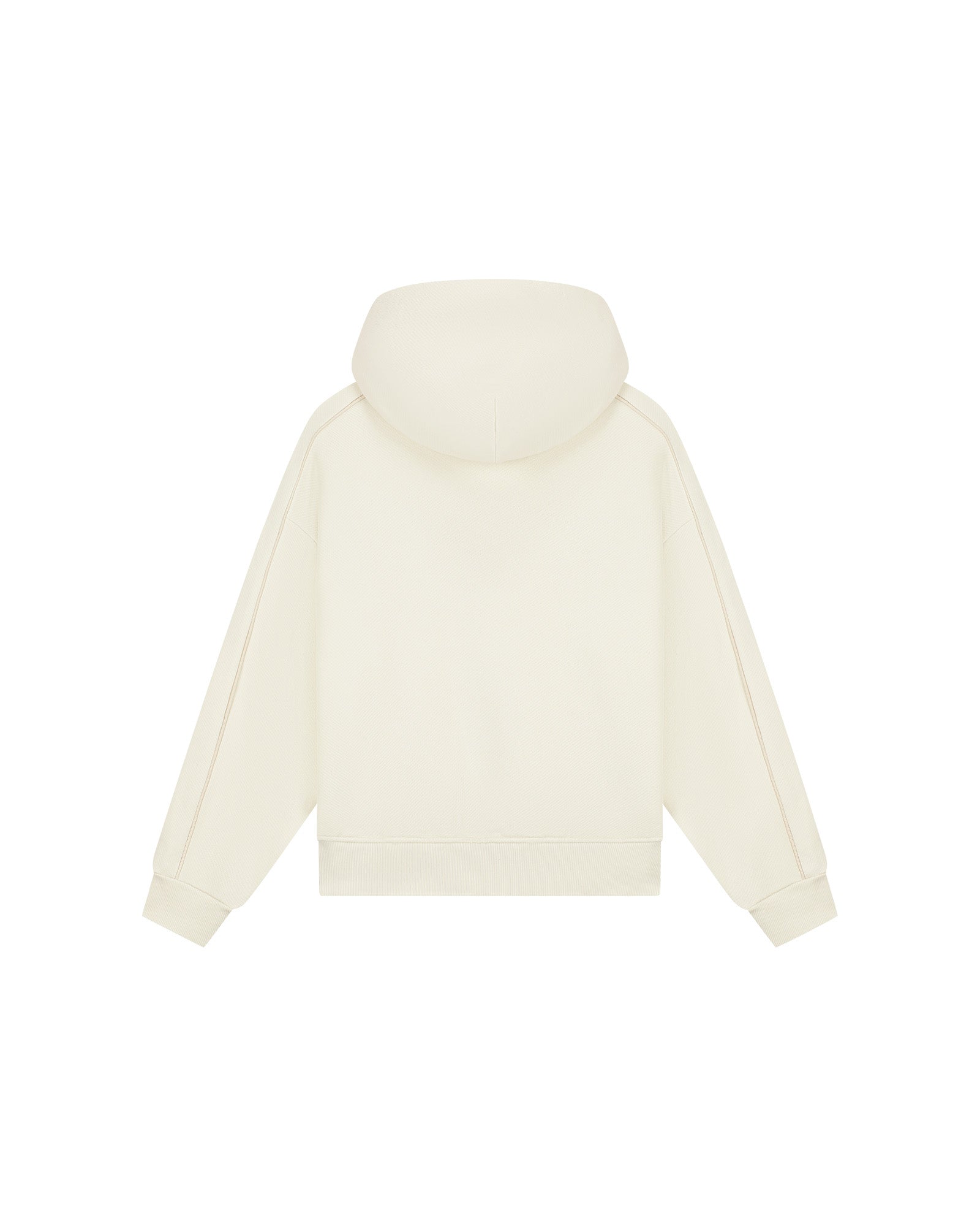 Malelions Women Varsity Zip Hoodie | Cream