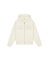  Malelions Women Varsity Zip Hoodie | Cream