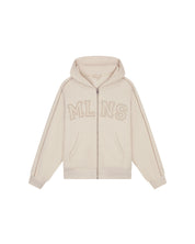 Malelions Women Varsity Zip Hoodie | Sand