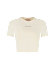 Malelions Women Cropped Top | Cream