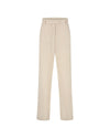  Malelions Women Linen Emblem Pantalon | Beige