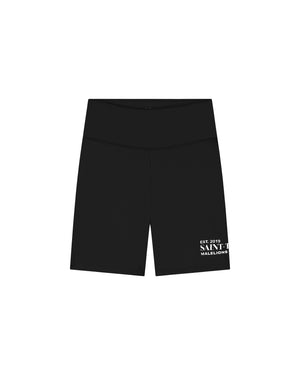 Malelions Women Saint-Tropez Biker Shorts | Black