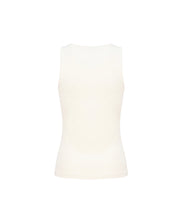 Malelions Women V-Neck Tank Top | Off-White