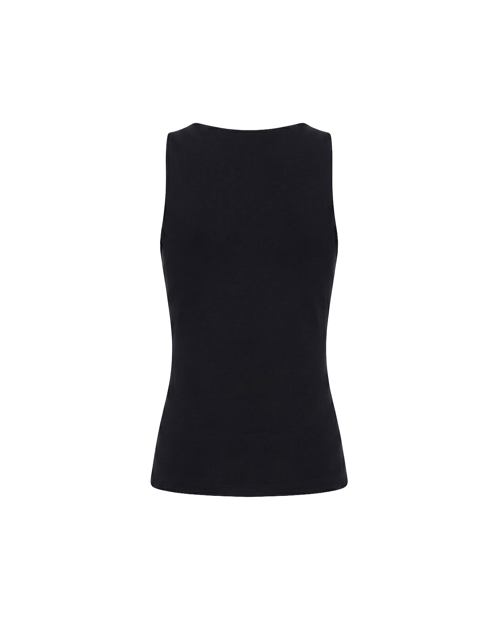 Malelions Women V-Neck Tank Top | Black