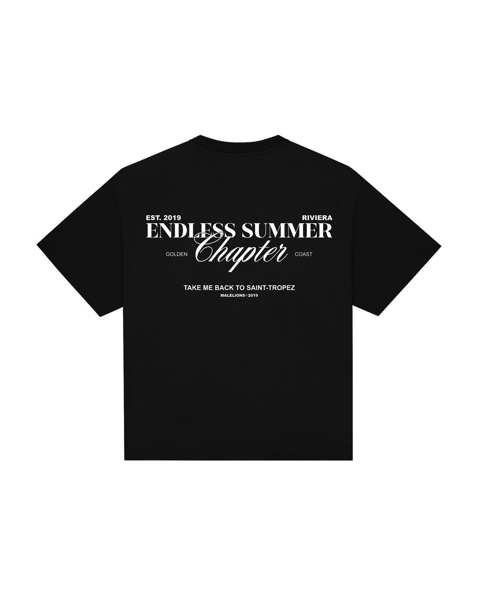 Malelions Women Golden Coast Oversized T-Shirt | Black