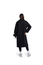 Malelions Women Oversized Studio Coat | Black