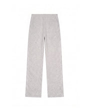 Malelions Women Contrast Straight Leg Sweatpants | Grey Melange