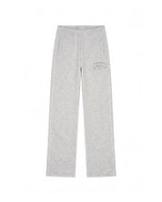 Malelions Women Contrast Straight Leg Sweatpants | Grey Melange