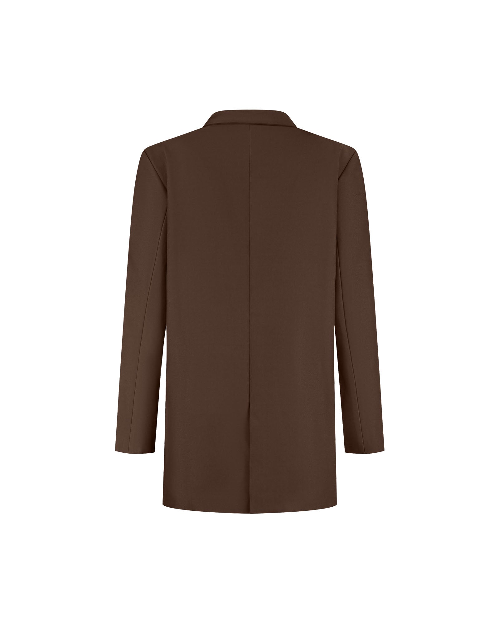 Malelions Women Oversized District Blazer | Dark Brown