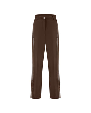 Malelions Women District Pantalon | Dark Brown