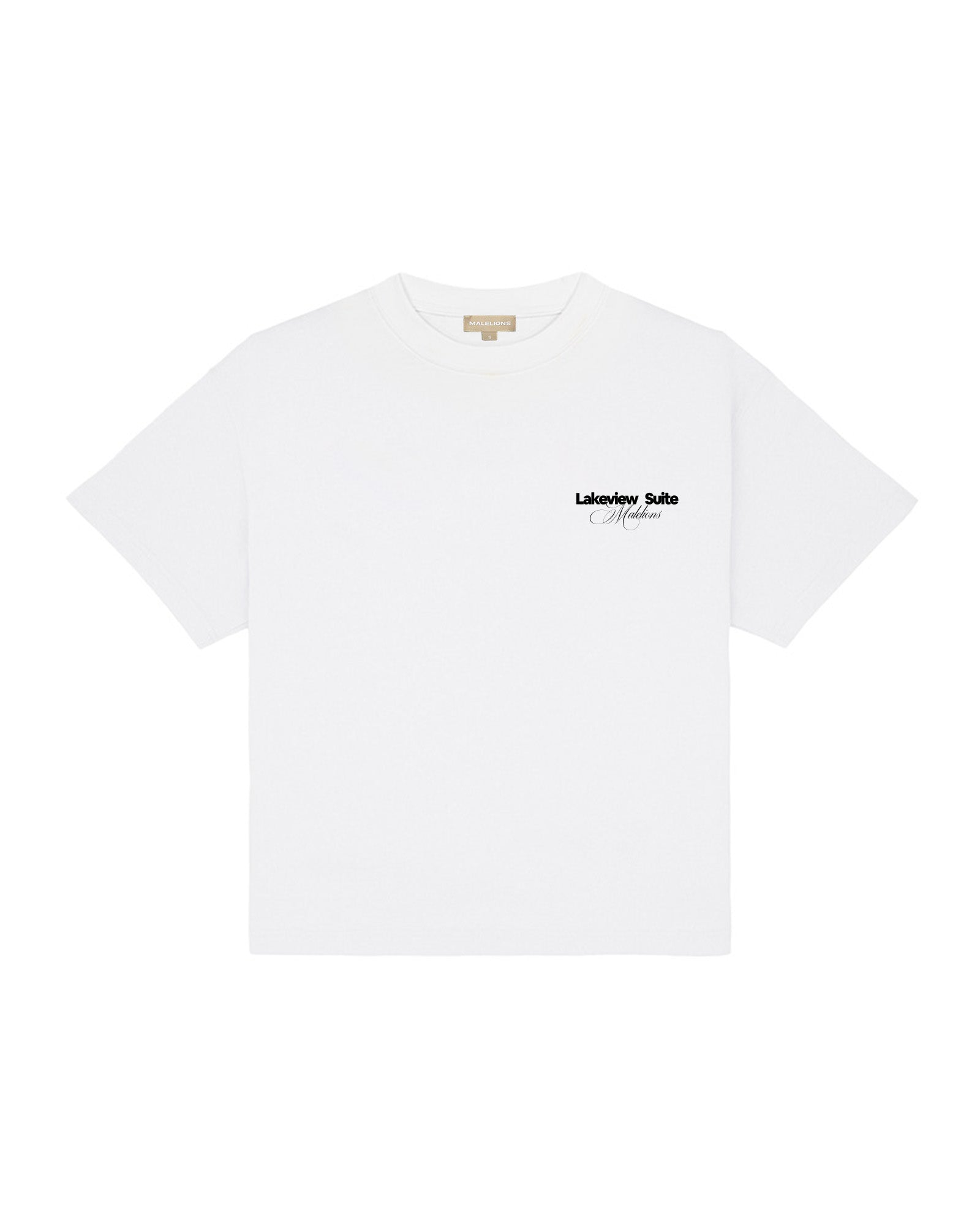 Malelions Women Lakeview Suite Oversized T-Shirt | White