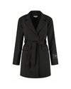  Malelions Women Pinstripe Blazer Dress | Black