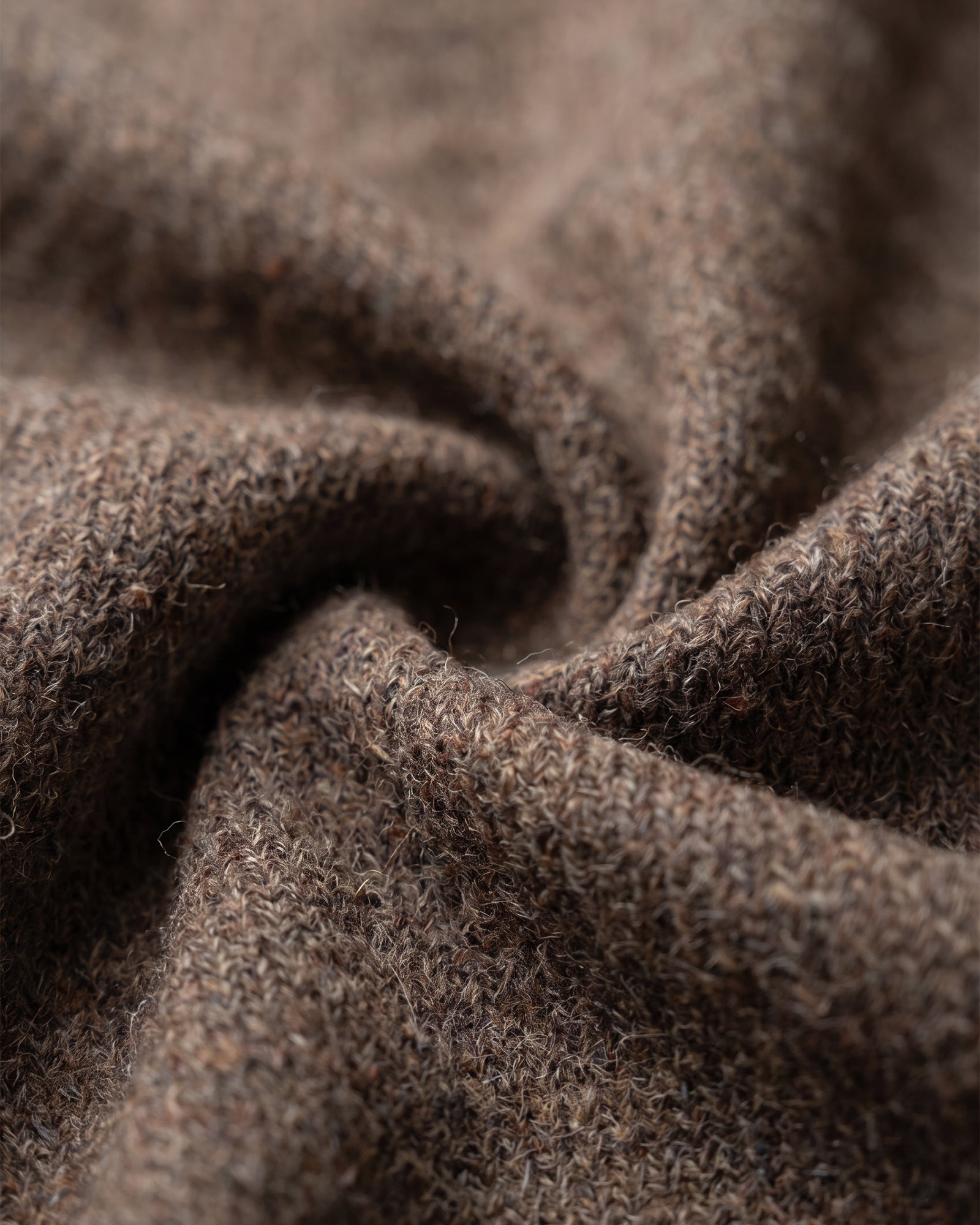 Malelions Women Oversized Knitted Sweater | Dark Brown