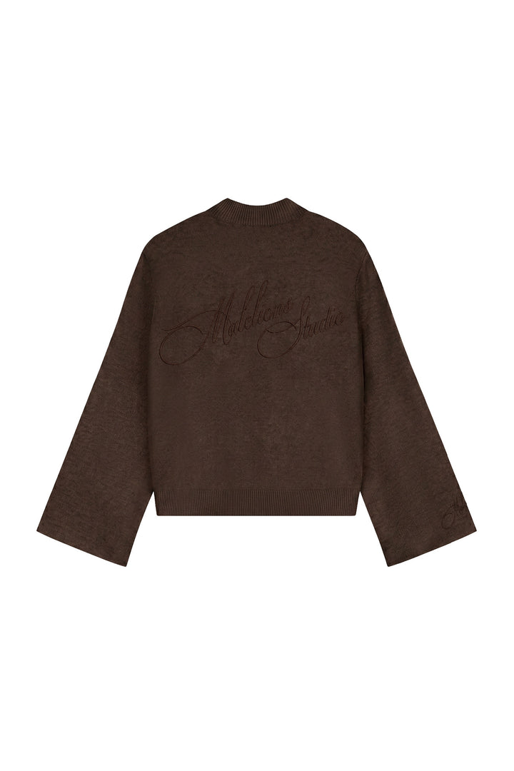 MWA50026029_50012_Malelions_Women_Oversized_Knitted_Sweater_Dark_Brown_Back.jpg