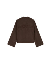 Malelions Women Oversized Knitted Sweater | Dark Brown