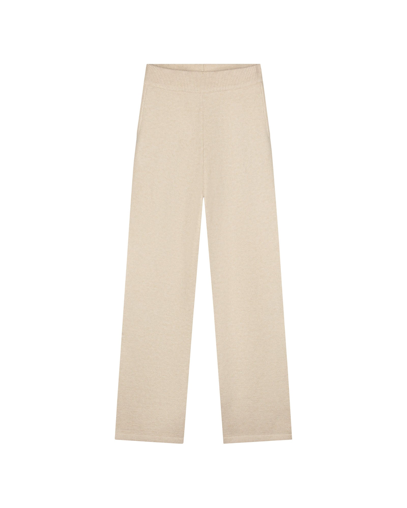 Malelions Women Knitted Pants | Beige