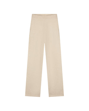Malelions Women Knitted Pants | Beige