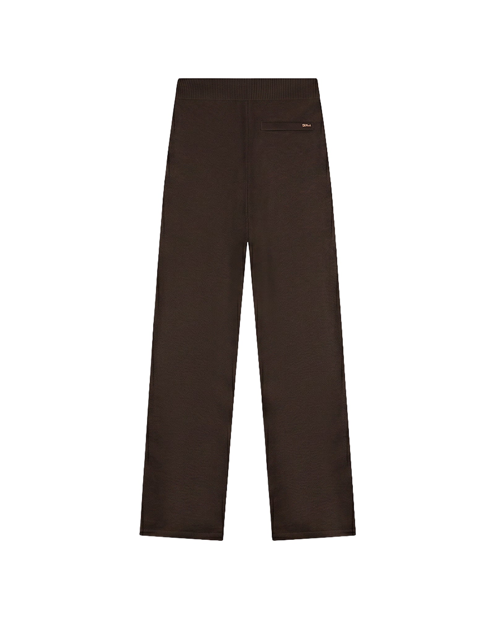 Malelions Women Knitted Pants | Dark Brown