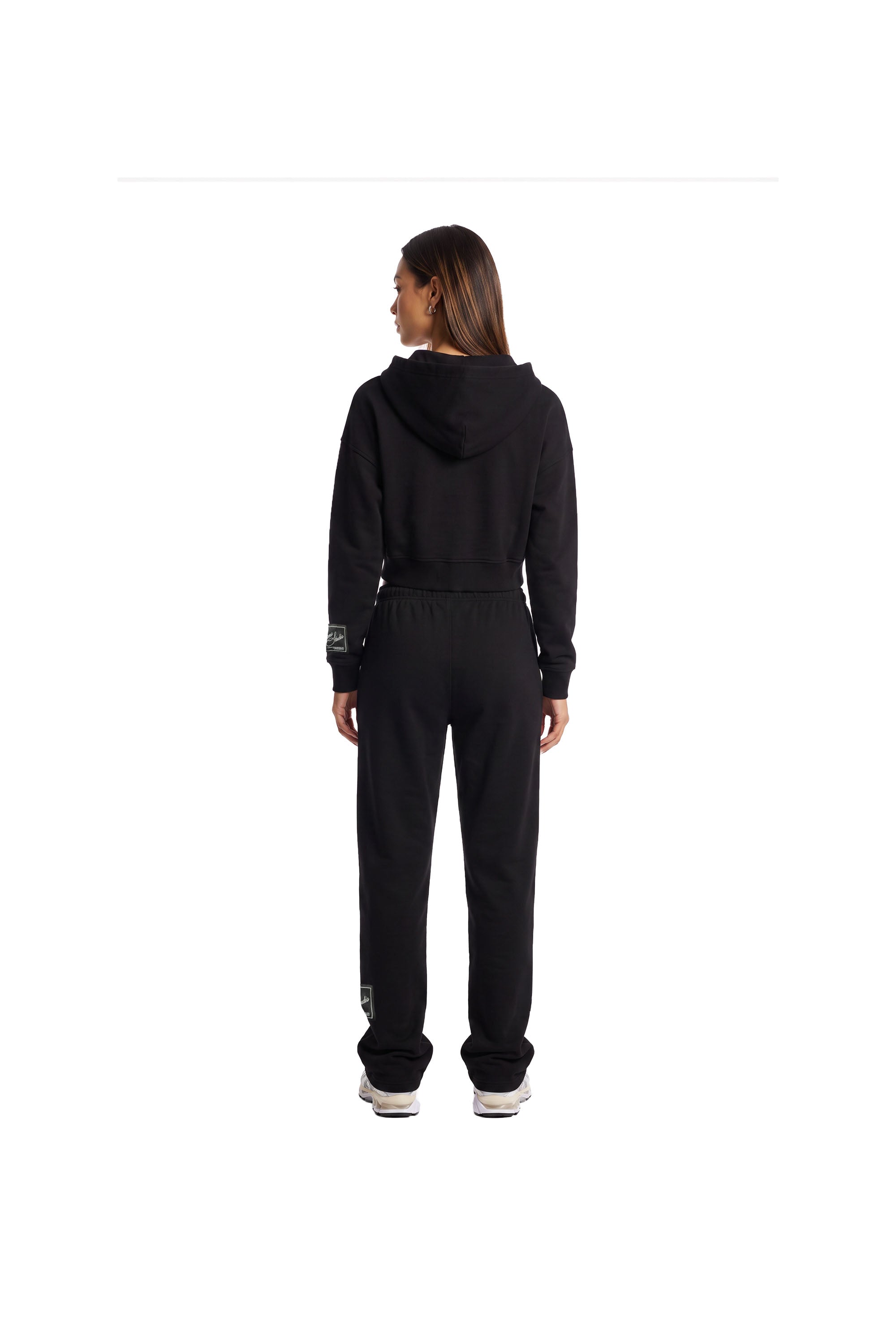 Malelions Women Studio Straight Leg Sweatpants | Black
