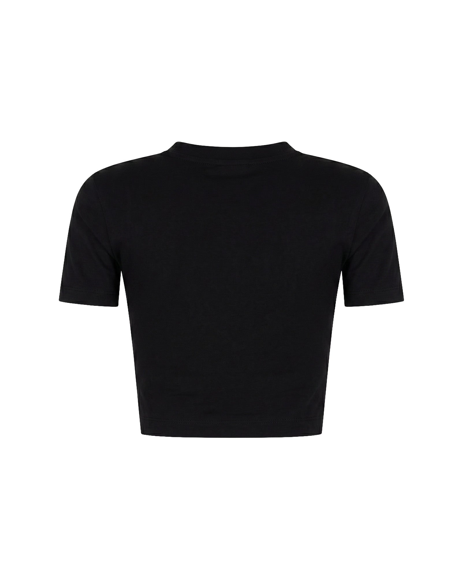 Malelions Women Cropped Studio Top | Black