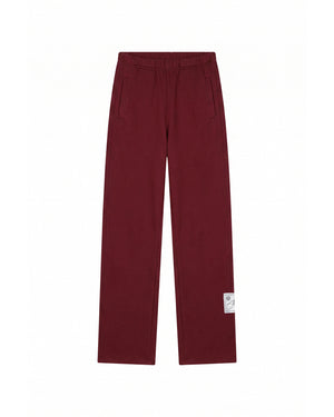 Malelions Women Studio Straight Leg Sweatpants | Bordeaux