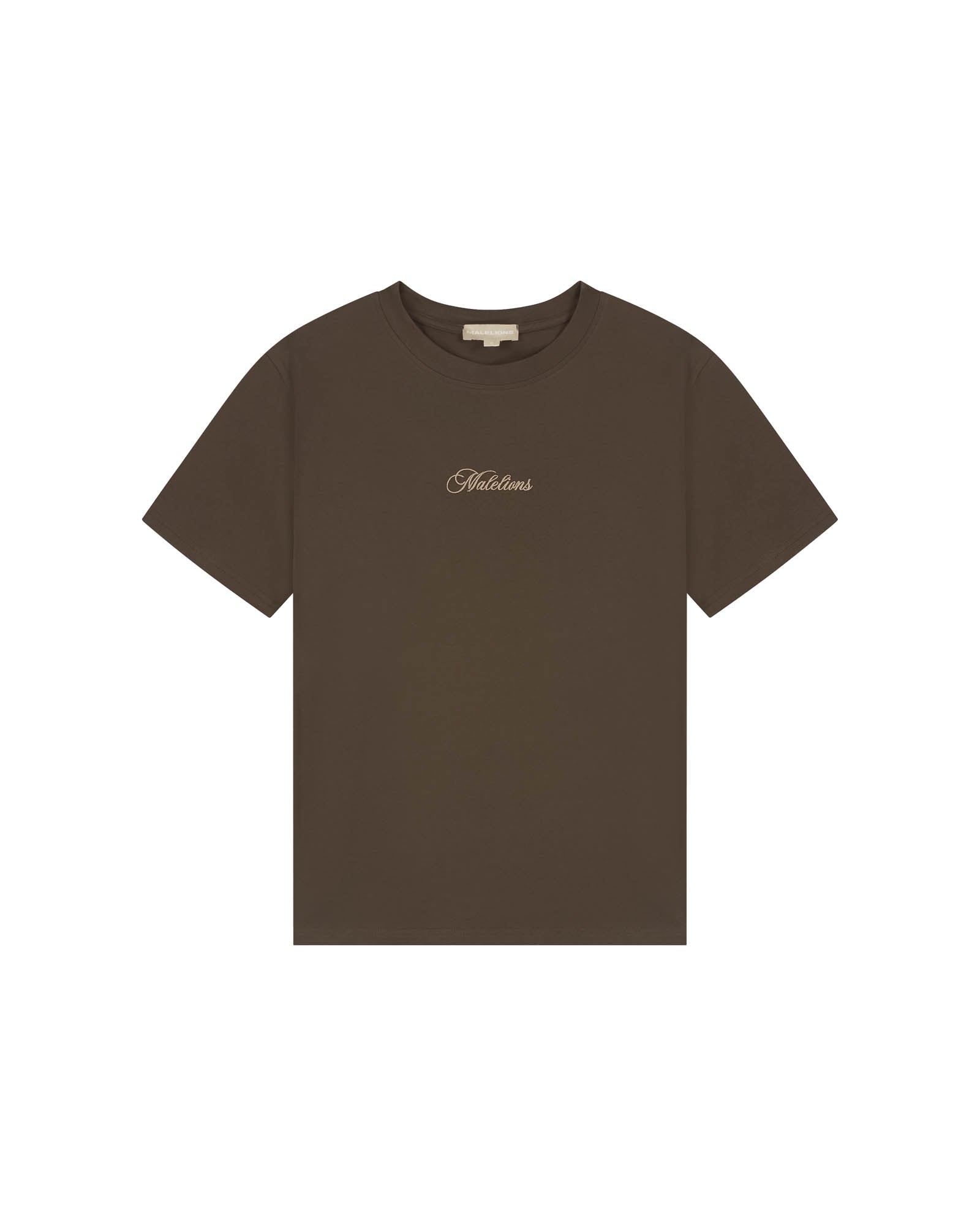 Malelions Women Kylie T-Shirt | Chocolate