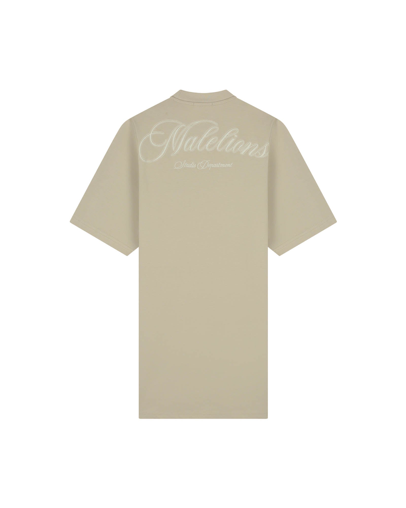 Malelions Women Kylie T-Shirt Dress | Sand/Chocolate