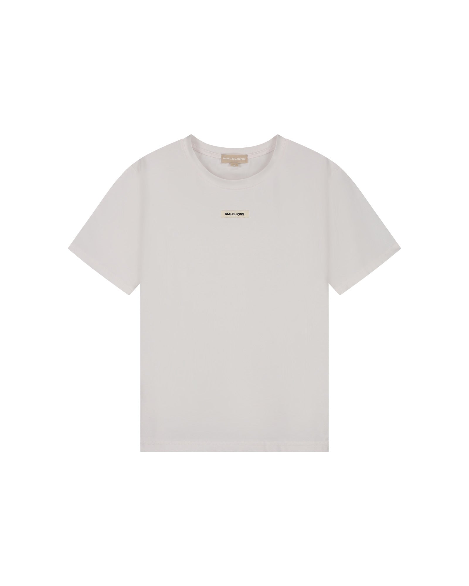 Malelions Women Patch Logo T-Shirt | Soft Pink