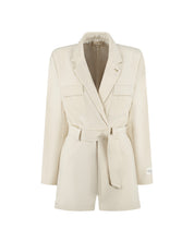 Malelions Women Label Playsuit | Sand