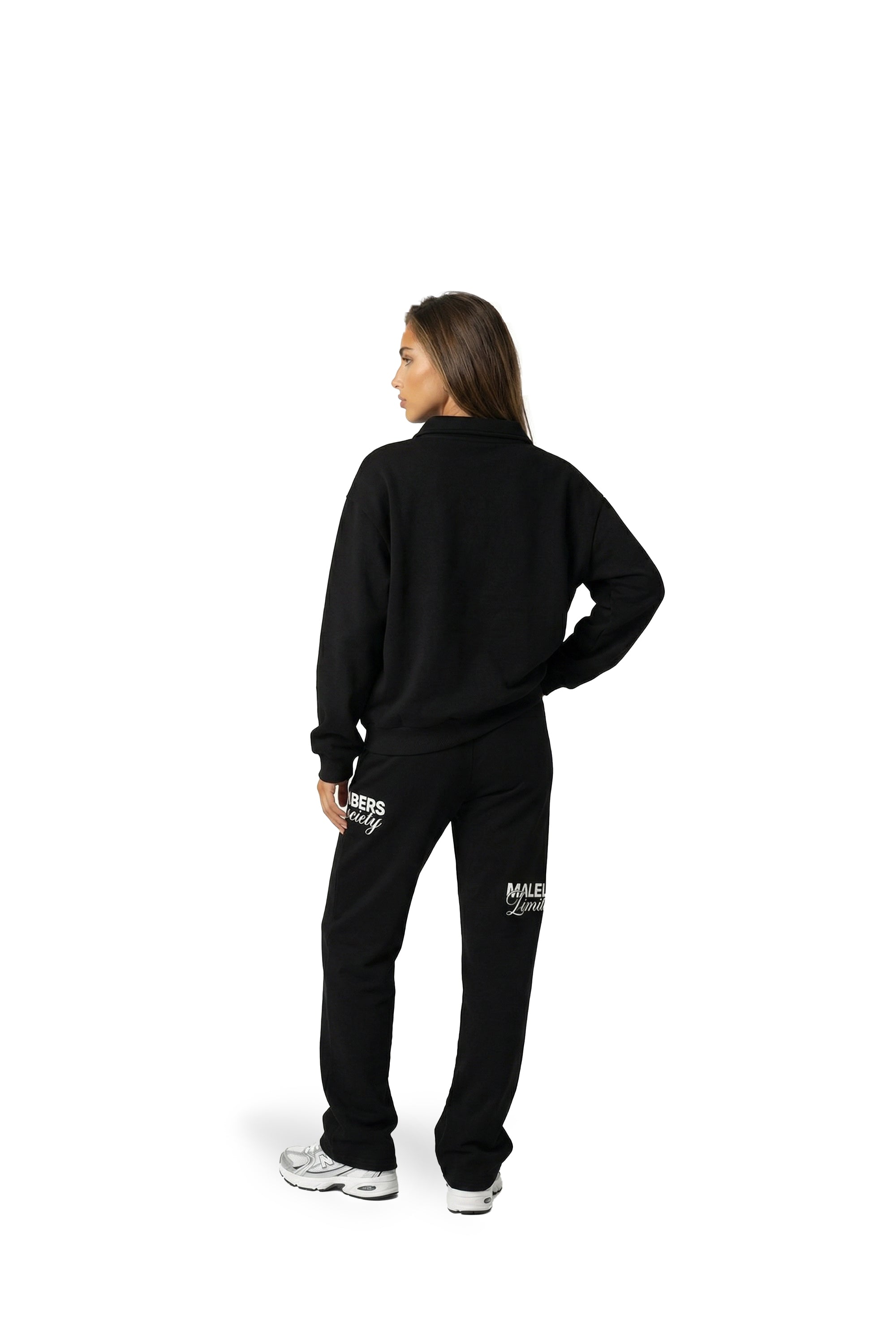 Malelions Women Members Society Straight Leg Sweatpants | Black
