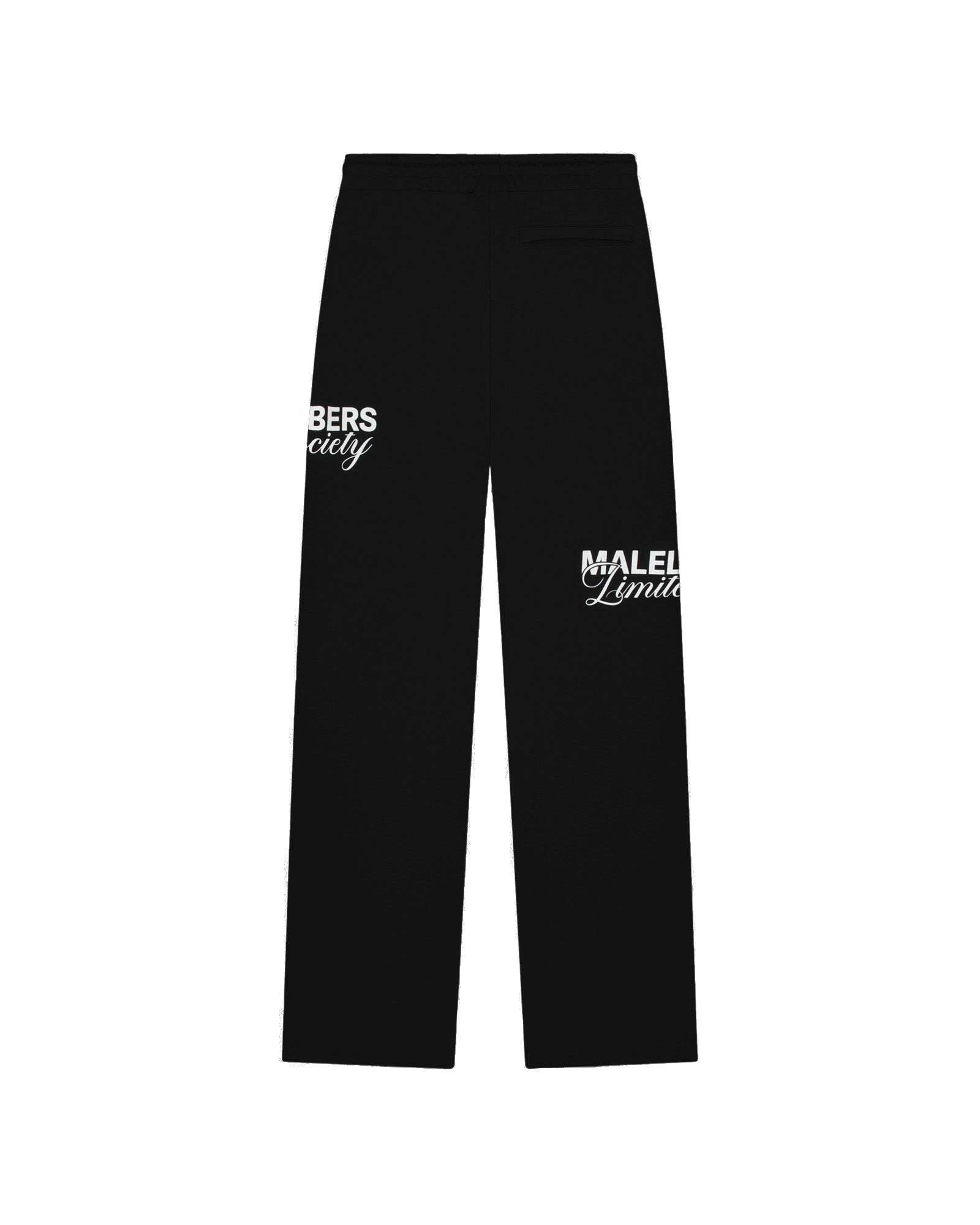 Malelions Women Members Society Straight Leg Sweatpants | Black