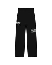 Malelions Women Members Society Straight Leg Sweatpants | Black