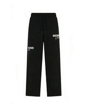 Malelions Women Members Society Straight Leg Sweatpants | Black