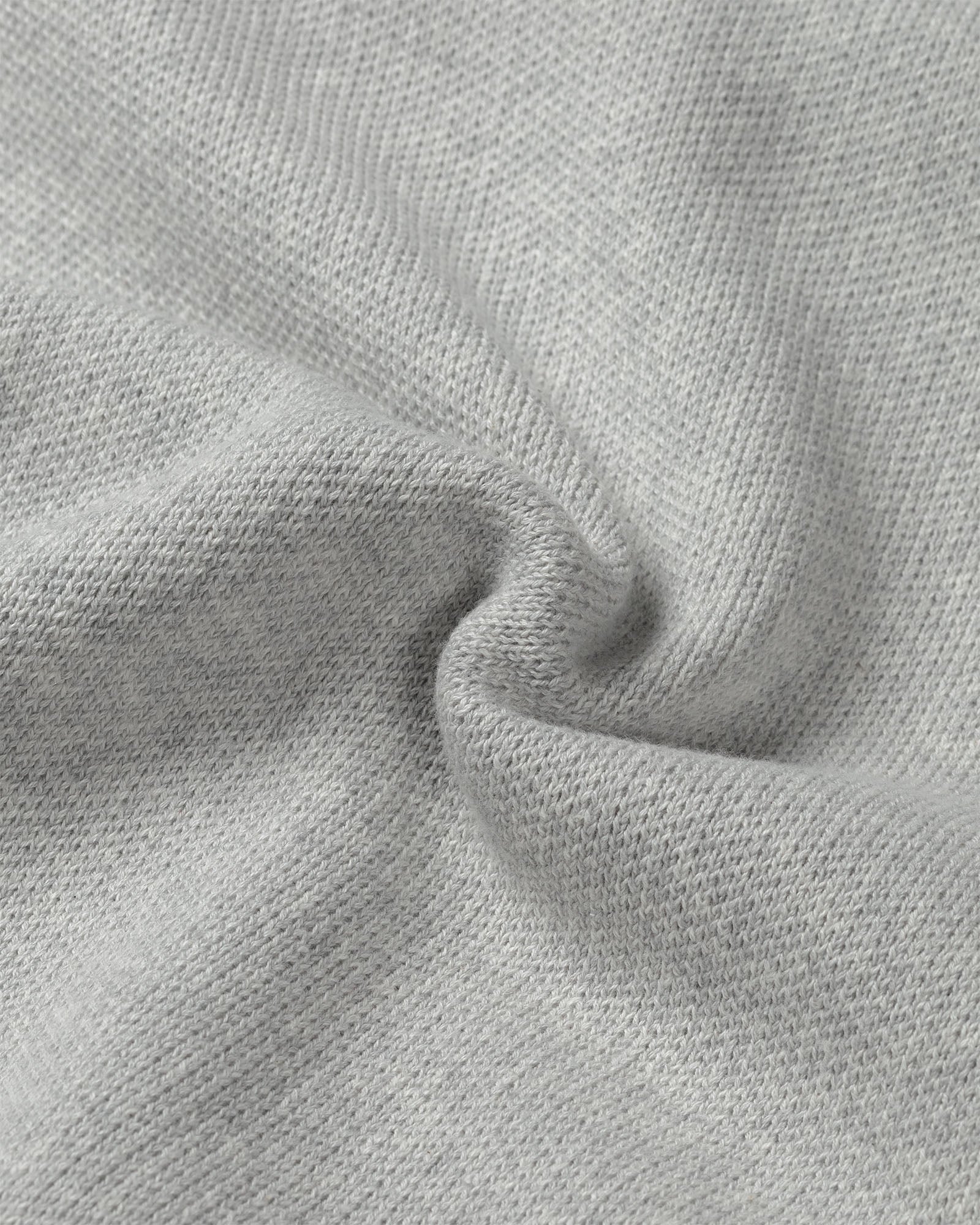 Malelions Women Heavy Knitted Hoodie | Grey Melange