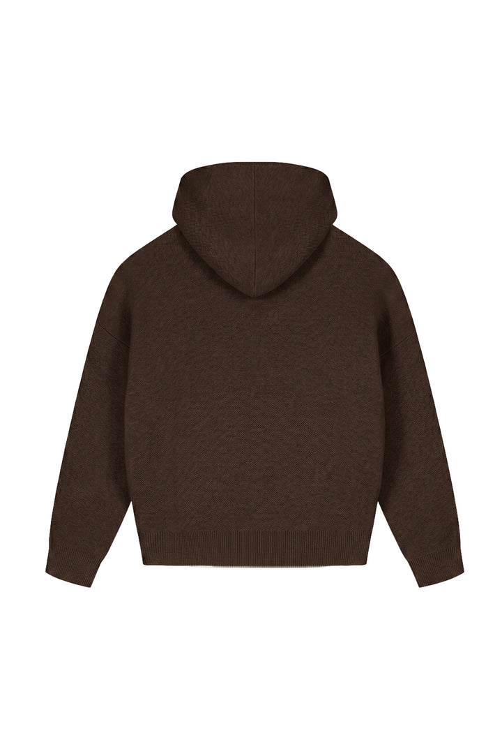 MWB50026007_50012_Malelions_Women_Heavy_Knitted_Hoodie_Dark_Brown_Back.jpg