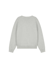 Malelions Women Heavy Knitted Sweater | Grey Melange
