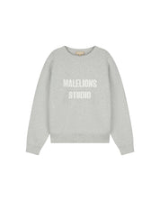 Malelions Women Heavy Knitted Sweater | Grey Melange