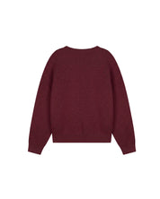 Malelions Women Heavy Knitted Sweater | Bordeaux