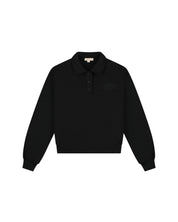 Malelions Women College Polo Sweater | Black