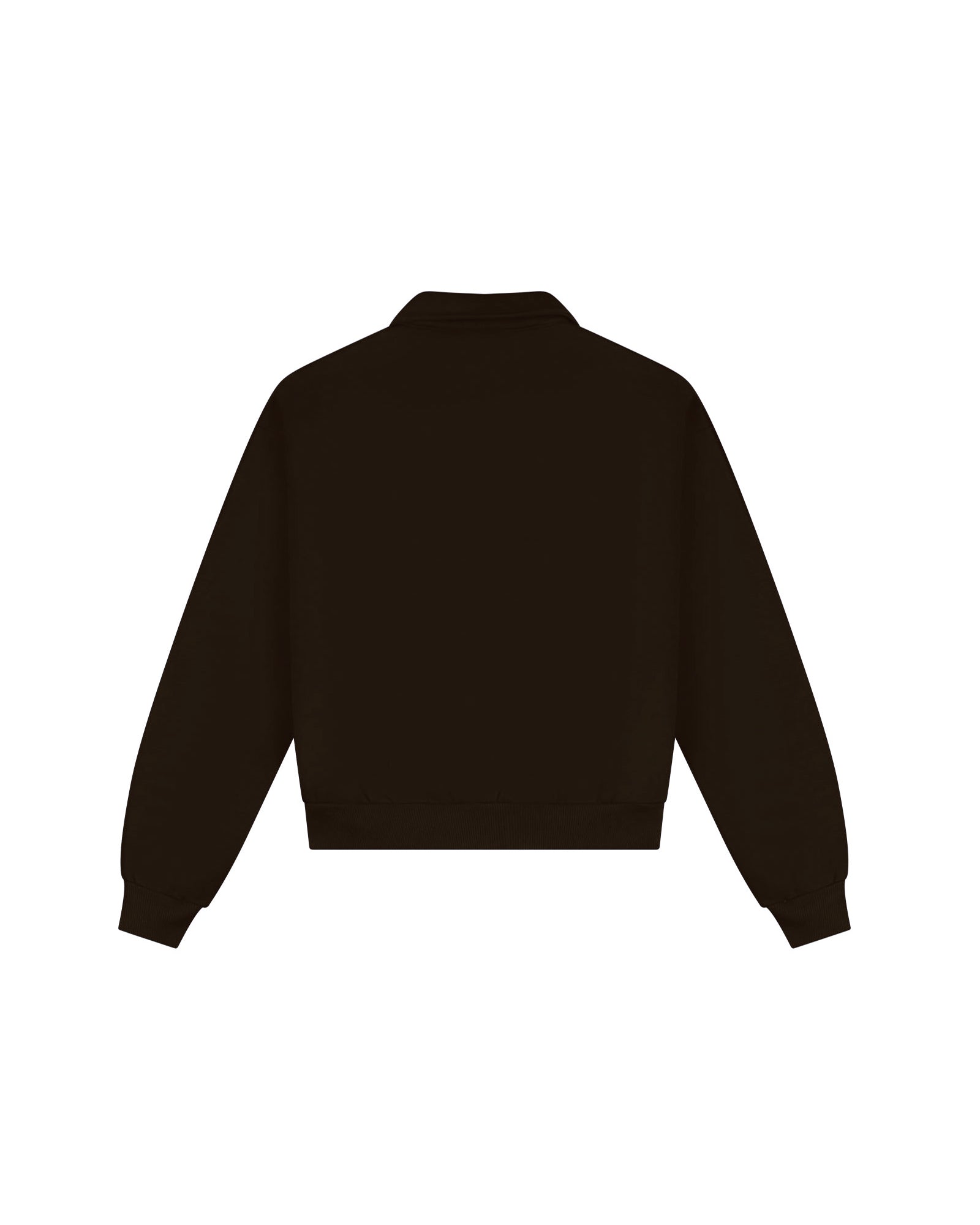 Malelions Women College Polo Sweater | Dark Brown