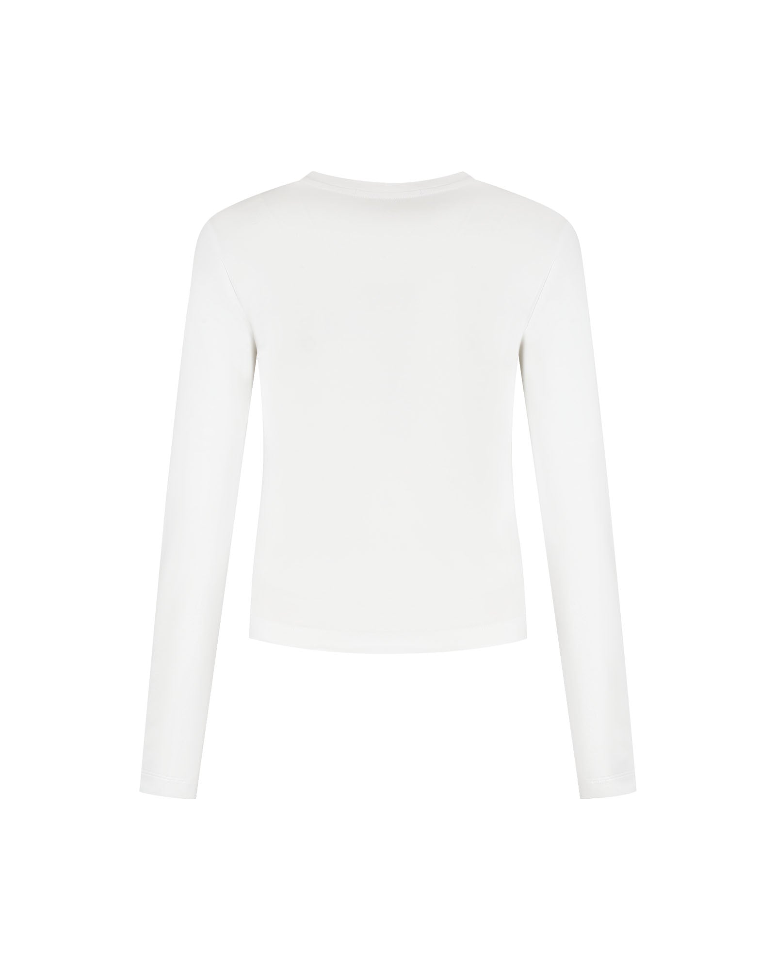 Malelions Women College Longsleeve Top | White
