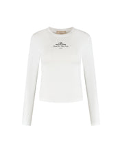 Malelions Women College Longsleeve Top | White