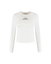  Malelions Women College Longsleeve Top | White